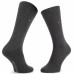 Tommy Hilfiger ανδρική βαμβακερή κάλτσα 2pack anthracite melange 371111 030